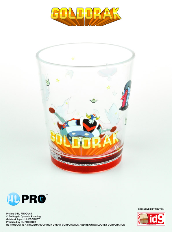 Goldorak Verre Plastique #02 Goldorak Soucoupe